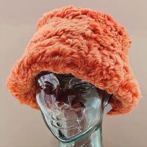 Cult Gaia Rouge Kumi Teddy Bucket Hat Cottagecore Outdoor Fall Winter